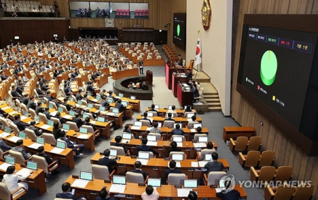 간호법 국회 본회의 통과