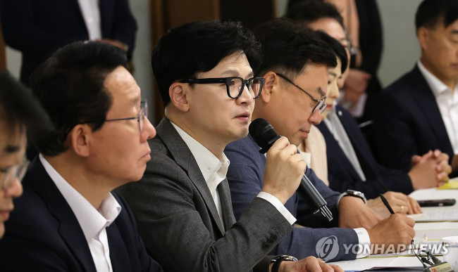 고위당정, 발언하는 한동훈 대표