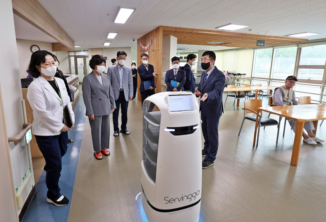 남양주 보훈요양원 로봇