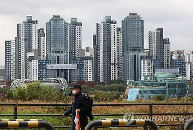 서울 서초구의 한 아파트 단지