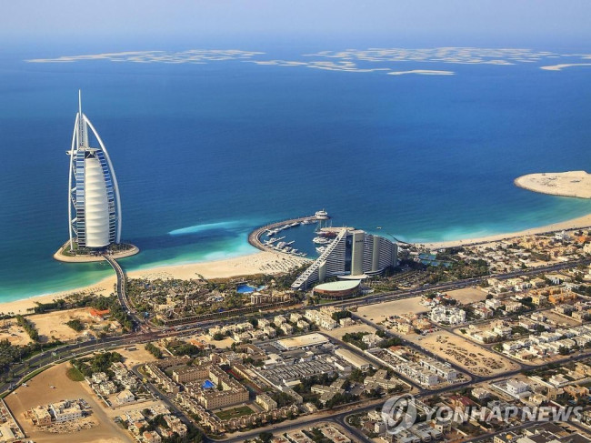 아랍에미리트(UAE) 두바이 전경