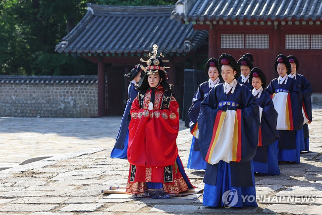 지난해 '묘현, 왕후의 기록' 공연 모습 
