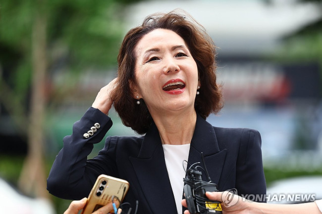 이진숙 교육부 장관 후보자 출근길 질의응답