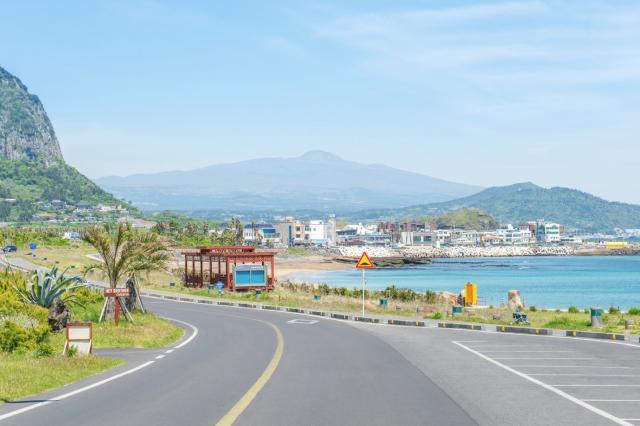 제주도 한라산 전경